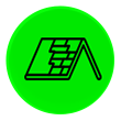 cracks in roof icon