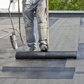 Make sure you hire an experienced professional when working with flat roofing due to the potential of leaks.